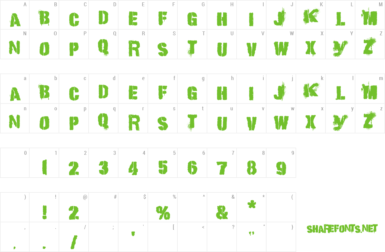 Font Punk Kid preview